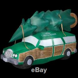 National Lampoon Christmas Vacation Truckster Wagon Inflatable Yard In Stock