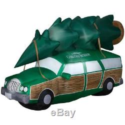 National Lampoon Christmas Vacation Truckster Wagon Inflatable Yard In Stock