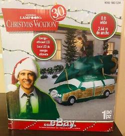 National Lampoons Christmas Vacation 8ft Inflatable Clark Griswold Station Wagon