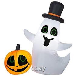National Tree Company Halloween Inflatable Ghost, LED Lights, 4 Foot