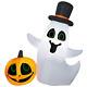 National Tree Company Halloween Inflatable Ghost, Led Lights, 4 Foot