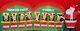 New 11 Ft Long Giant Sized Christmas Santa Reindeer Stable Inflatable By Gemmy