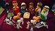New 11 Piece Child Nativity Lighted Blow Mold Set, Christmas Manger Scene