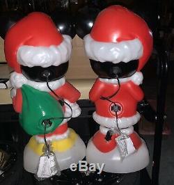 New 2019 Gemmy Christmas Blow Mold Disney Mickey & Minnie Mouse Lighted Yard