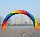 New 26x10 Foot Inflatable Rainbow Advertising Arch With 110v Air Blower