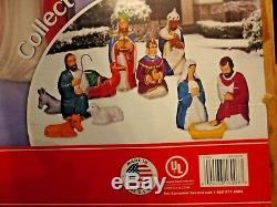 New 36 General Foam Wisemen Kings Nativity Christmas Blow Mold Light Yard Decor