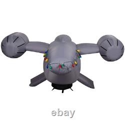 New 8 Ft Wide Christmas Star Wars Disney The Mandalorian Razor Crest Inflatable