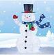 New Christmas 2017 Pop Up 72in Snowman Twinkle Led Light Outdoor Yard Decoration