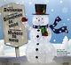 New Christmas 2017 Pop Up 72in Snowman Twinkle Led Light Outdoor Yard Decoration