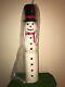 New Christmas 38 Drainage Slim Lighted Blow Mold Snowman Porch Decoration