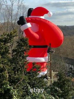 New Christmas Huge Commercial Inflatable 35' Foot Santa Claus Free Shipping