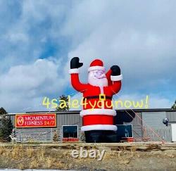 New Christmas Huge Commercial Inflatable 35' Foot Santa Claus Free Shipping