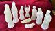 New Finger Hut, Small, 9 Piece Nativity Lighted Blow Mold Set, (white)