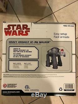 New Gemmy 8 Christmas Star Wars Heavy Assault AT-M6 Walker Airblown Inflatable