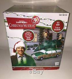 New Gemmy 8ft Wide National Lampoon's Christmas Vacation Airblown Station Wagon