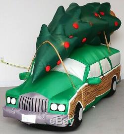 New Gemmy Airblown 6' National Lampoon Christmas Vacation Station Wagon WithTree
