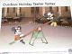New Gemmy Over 7' Animated Christmas Teeter Totter See Saw Mickey & Minnie Mouse