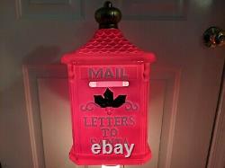 New Letters To Santa Mailbox Lighted Blow Mold, Holiday Living