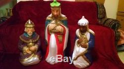 New Nativity Wise Men Blow Mold (Set of 3) General Foam