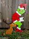 On Sale! Grinch Stealing The Christmas Lights W Max The Reindeer Yard Decoration