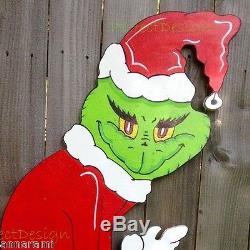 ON SALE! GRINCH Stealing the CHRISTMAS Lights w MAX the Reindeer Yard Decoration