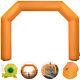 Orange Inflatable Arch 19.5ft Outdoor Advertising 19.5ft Length Safe Advertising