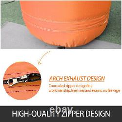 Orange Inflatable Arch 19.5FT Outdoor Advertising 19.5ft Length Safe Advertising