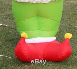 Original Gemmy GRINCH 8' Lighted Airblown Inflatable Christmas Yard Blow Up