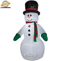 Outdoor Christmas Airblown Inflatable-Snowman Giant 10ft tall Best Gift New Year