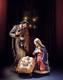 Outdoor Nativity Set 32 Inch Jesus Mary Joseph And Gloria Angel Wood Carved Look