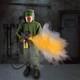 Party City The Exterminator Zombie Flamethrower Animatronic Halloween Prop Nrfb