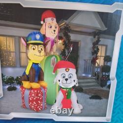 Paw Patrol 8.8ft Tall Airblown Light Up Christmas Inflatable Preowned