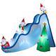 Polar Bear Kids On Slide Led Inflatable Airblown 9 Ft Christmas Yard Decor