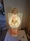 Poloron Girl Christmas Caroler/choir Singer Blow Mold. Vintage
