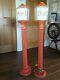 Poloron Vintage Christmas Noel Lamp Post Lantern, Blow Mold, Light Up Yard Decor