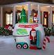 Pre-order 9 Ft Animated Santa In Holiday Camper Airblown Lighted Inflatable