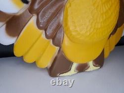 Pristine! Don Featherstone Thanksgiving Turkey Plastic Blow Mold Union Products