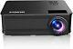 Projector Compatible With Bluetooth Transmitter, Wimius New P18 7000l Black