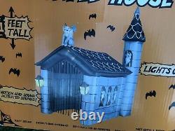 RARE! 11' Tower Haunted House Halloween Airblown Inflatable Yard Decor Gargoyle