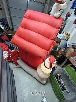 RARE 2010 Snoopy Inflatable Sno Machine Over 7Ft SEE INFO PIC