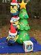 Rare 2017 Gemmy 6' Lighted Minions Tree Christmas Airblown Inflatable Blow-up