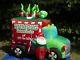 Rare 6-1/2' Gemmy Christmas Humbug Exterminator Lighted Airblown Inflatable