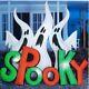 Rare 8ft Gemmy Airblown Inflatable Spooky Ghost Trio Yard Inflatable