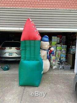 RARE Gemmy 7ft 2007 Collector's Club Snowcone Stand Airblown Inflatable