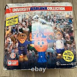 RARE Gemmy OSU Oregon State Beavers Benny 8ft Airblown Inflatable Football Prop