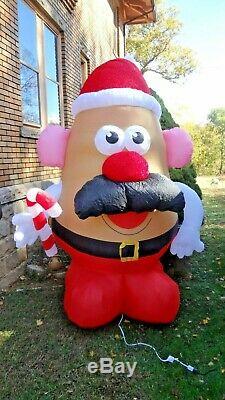 RARE LGE DISNEY mr potato head TOY STORY CHRISTMAS AIRBLOWN INFLATABLE LIGHT UP
