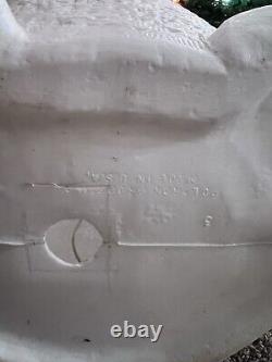 RARE Poloron Snowman Blow Mold with shovel