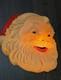 Rare Vintage Goodman 24 1958 Santa Face Light Up Damaged