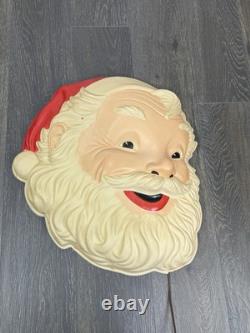 RARE VINTAGE GOODMAN 24 1958 SANTA FACE LIGHT UP Damaged RARE VINTAGE GOODMAN 24 1958 SANTA FACE LIGHT UP Damaged