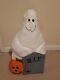 Rare Vintage Halloween Blow Mold-ghost-tombstone-pumpkin -36-tpi